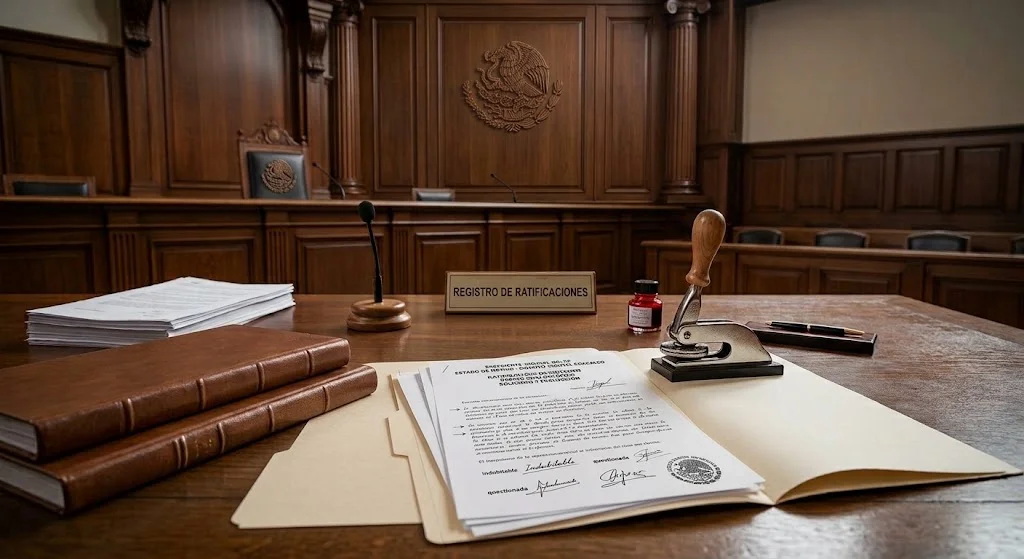 Ratificación del dictamen ante autoridad judicial